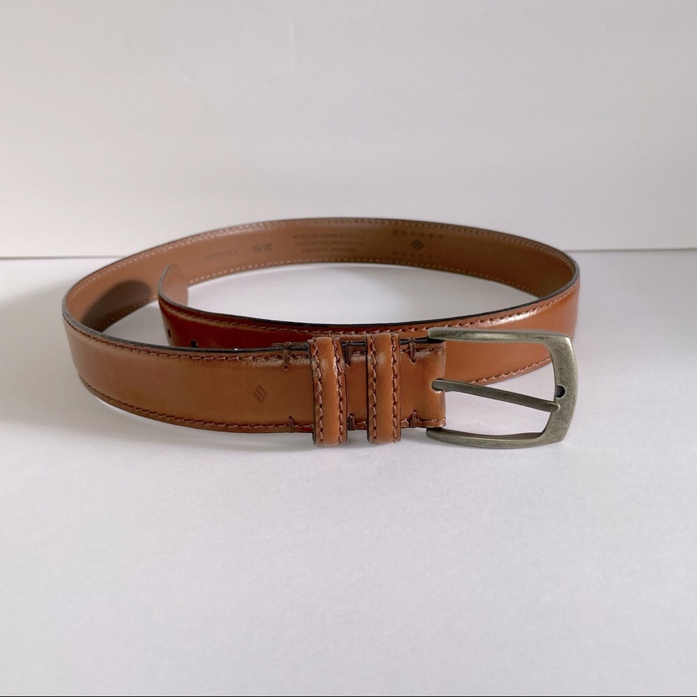 Brown Leather Men’s Belt by Joseph Abboud Size 36/90